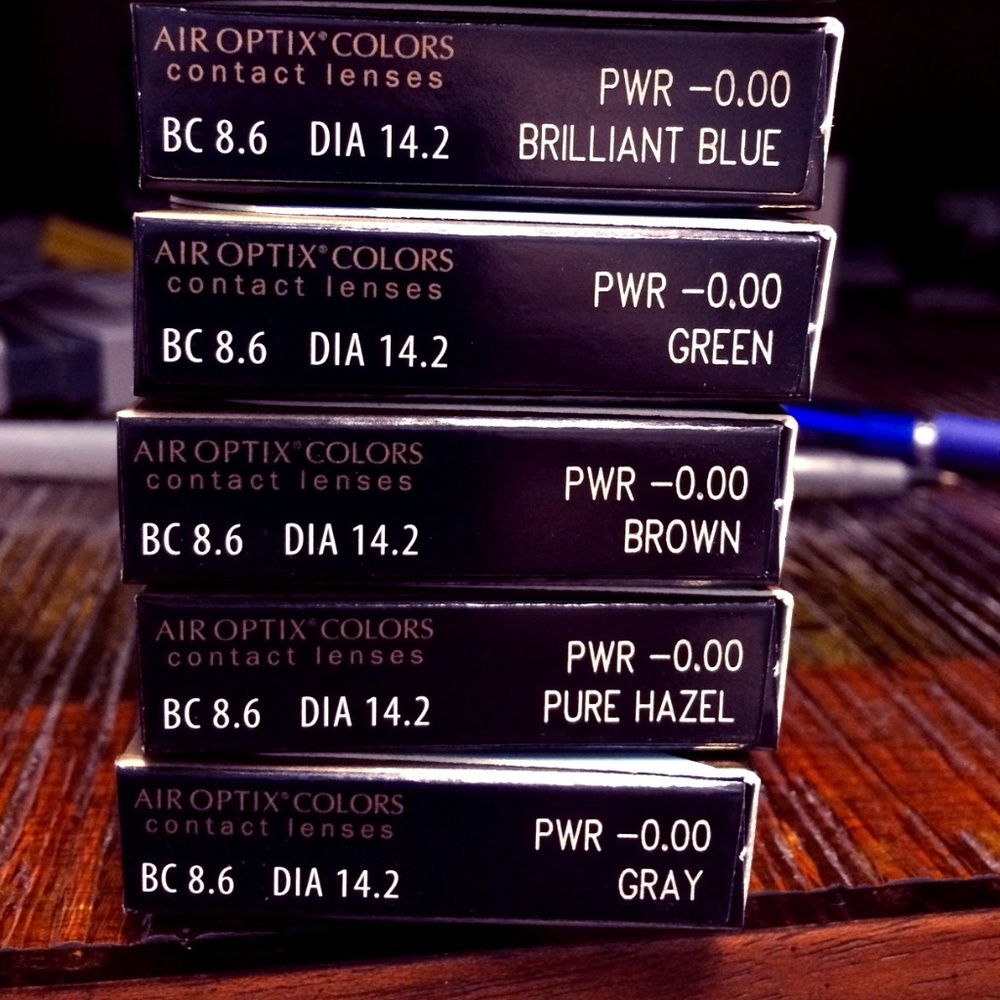 Cosmetic lenses